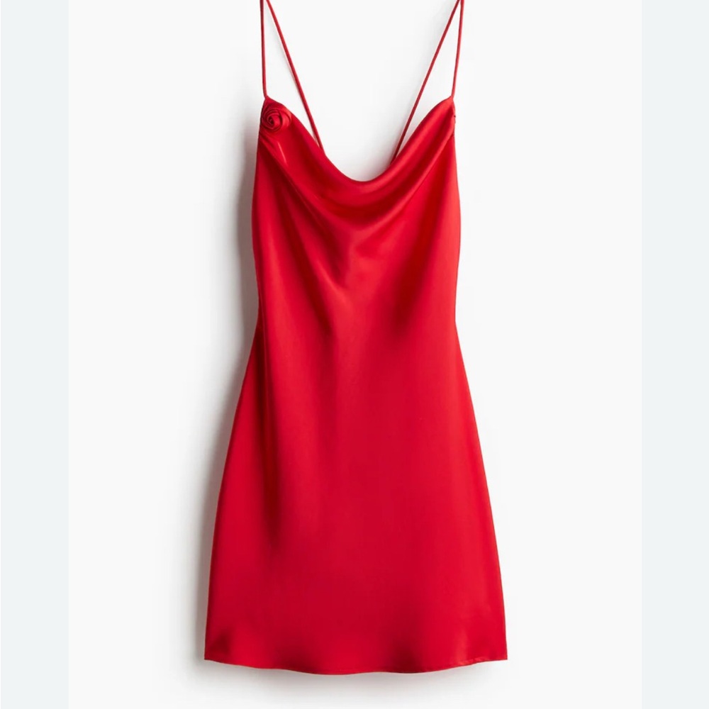 H&M Red Mini Dress